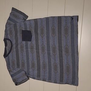 American Eagle medium blue tee